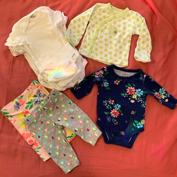 Carter’s / Gerber Other - Carter’s / Gerber Newborn Mish-Mash Bundle